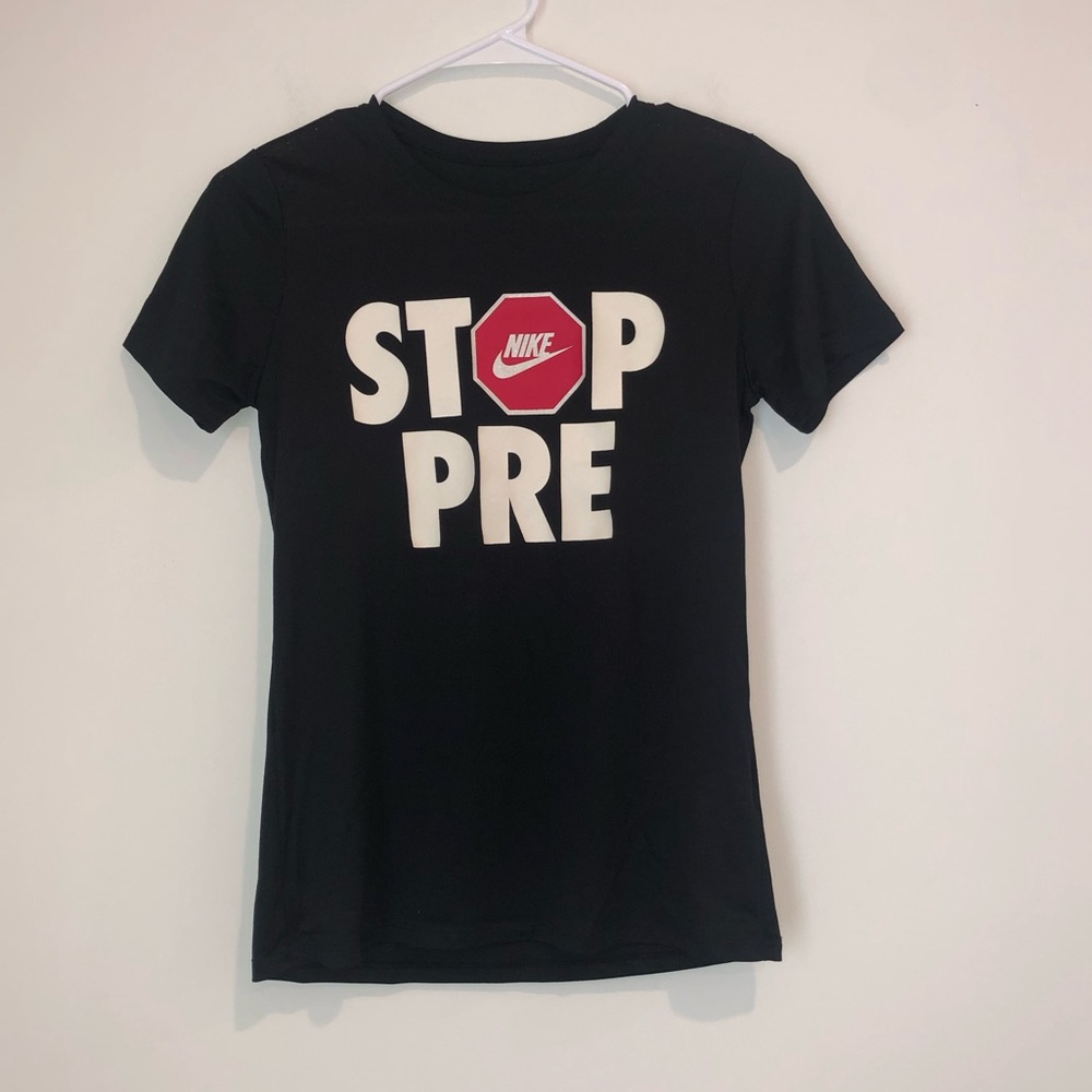 Nike Stop Pre XS Black T-shirt
